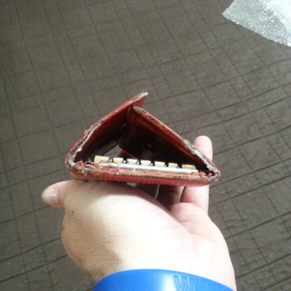 Vintage LV Louis Vuitton Epi Leather Key Holder Case Red Unisex Women's Men's - Picture 9 of 16